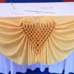 Diamond Fancy Design 7 Table skirting Diamond Design Rose Design  Butterfly heart design  YouTube