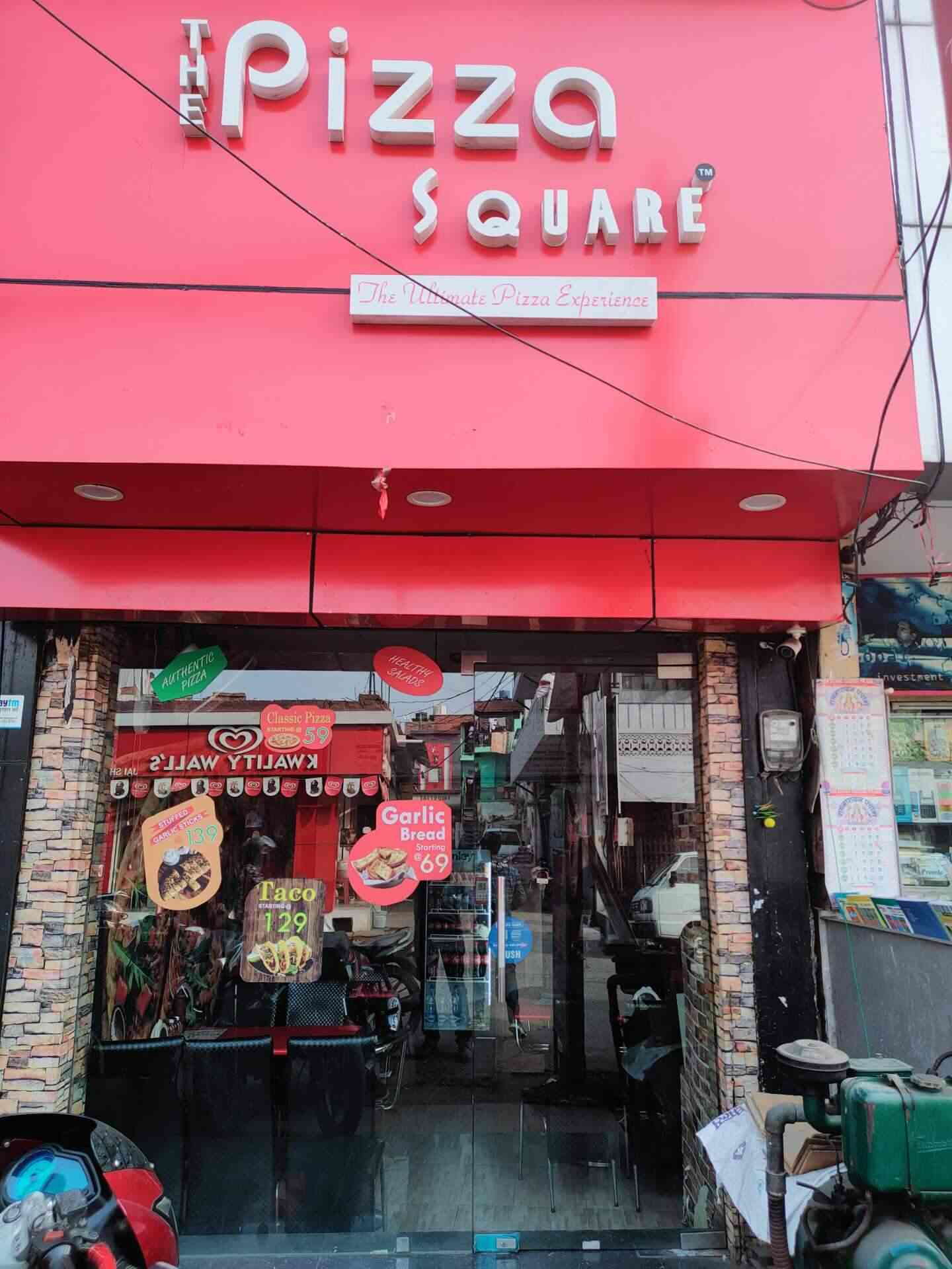 Square Pizza in Jhansi Pizza Menu Justdial