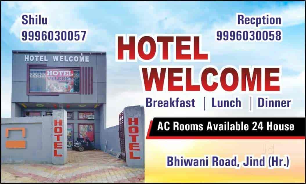 Book Hotel Welcome in Vikash Nagar,Jind - Best Hotels near me in