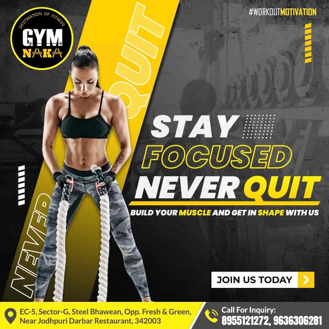 Gym Naka in Shastri Nagar,Jodhpur Best Gyms in Jodhpur Justdial
