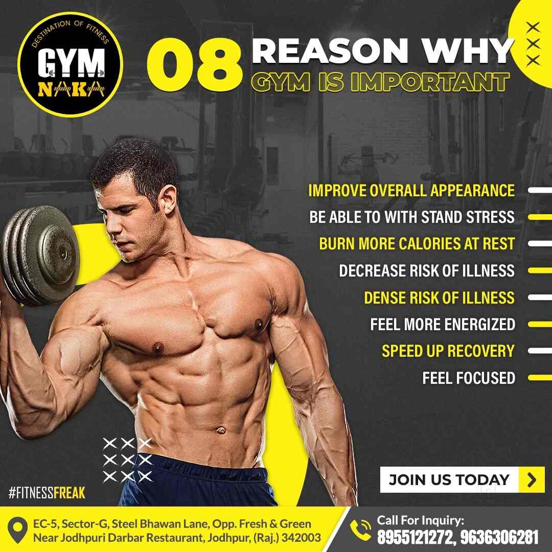 Gym Naka in Shastri Nagar,Jodhpur Best Gyms in Jodhpur Justdial