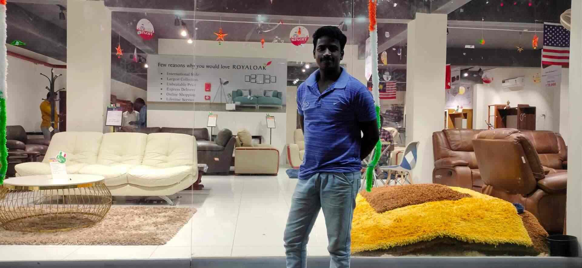 Royal Oak (Sri Mahalakshmi Furniture), Near Builtup Circle Furniture