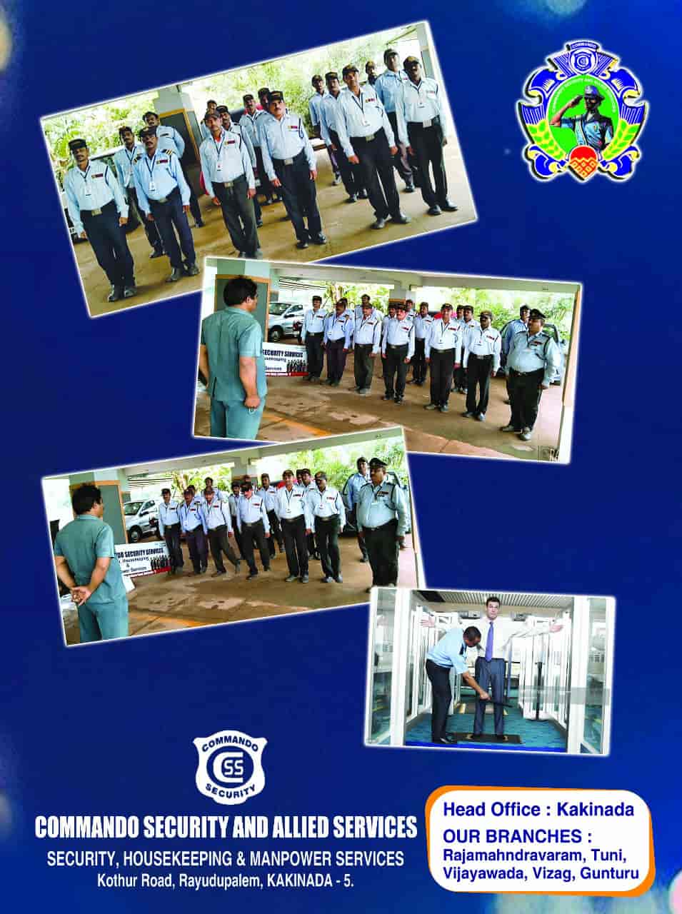Commando Security and Allied Services in Valasapakala,Kakinada - Best ...
