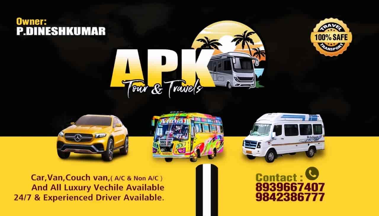 APK TOUR & TRAVELs in SV Chathram,Kanchipuram - Best Tempo Travellers On  Rent near me in Kanchipuram - Justdial