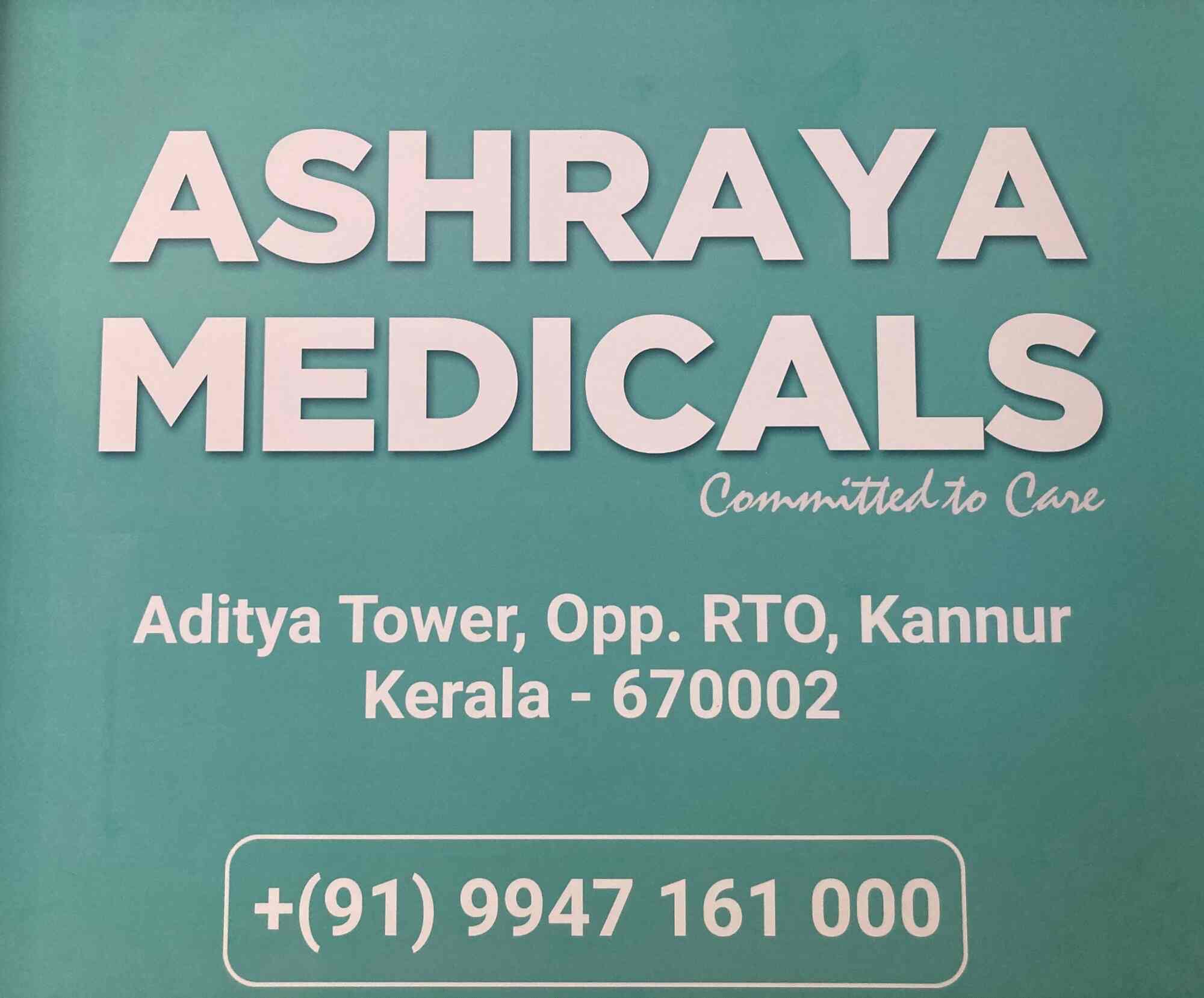 Ashraya Medicals in Thavakkara,Kannur Best Chemists in Kannur Justdial