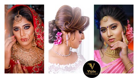 Vijil Bridal Makeup & Hairstyling | Best Parlour | Kochi #85 Vijil Bridal Makeup & Hairstyling | Best Parlour | Kochi