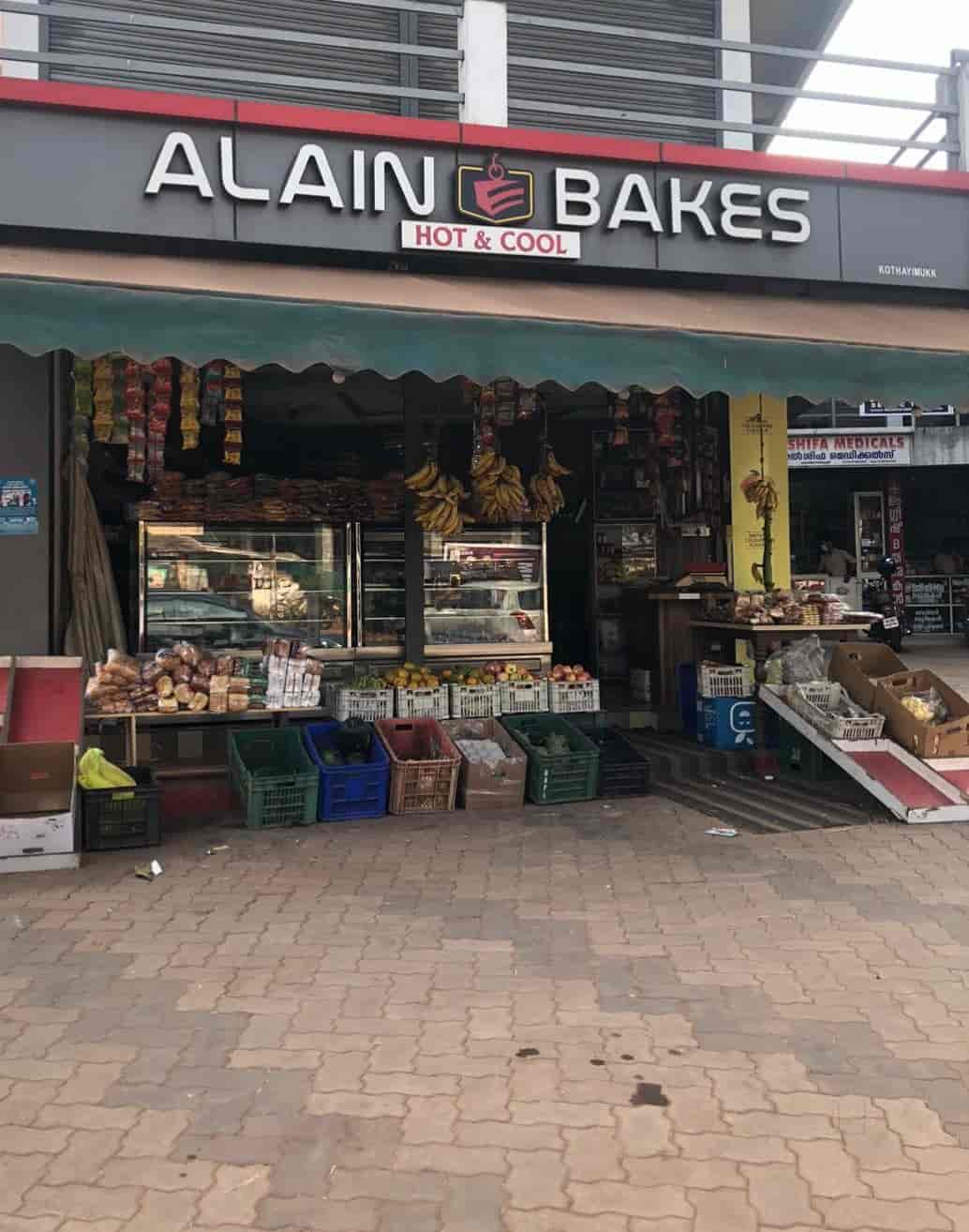 Alain Bakes Hot & Cool in Payyanur,Kannur Best Bakeries in Kannur