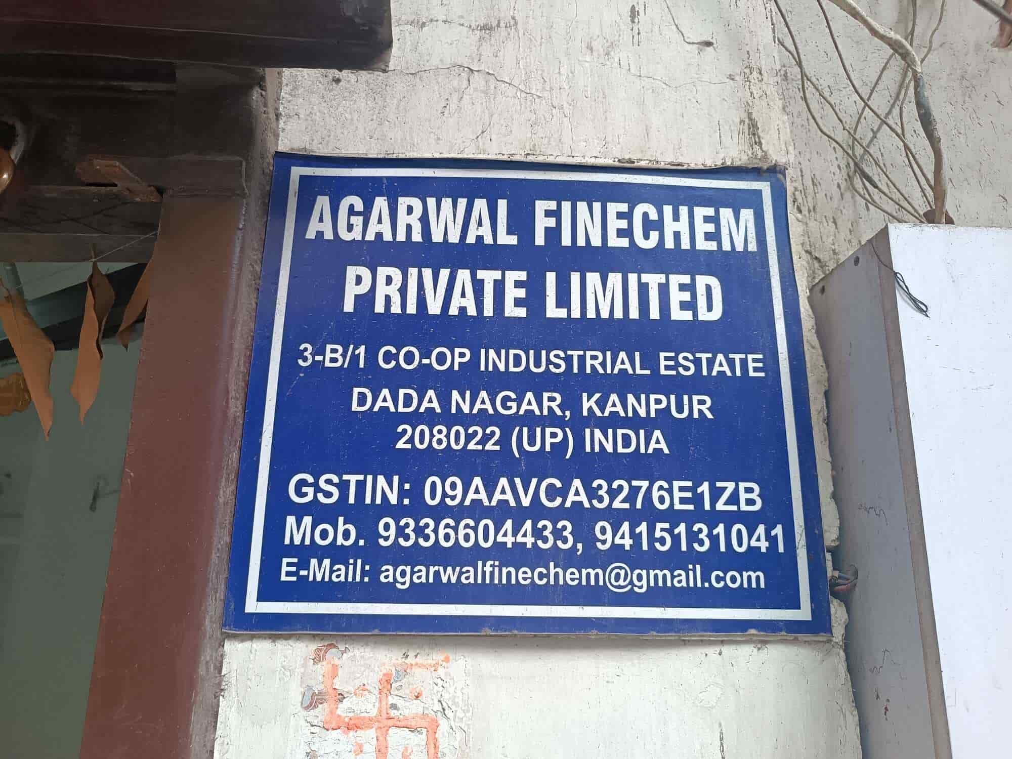 Agarwal Finechem Pvt Ltd in Dada Nagar,Kanpur Best Chemical Manufacturers in Kanpur Justdial
