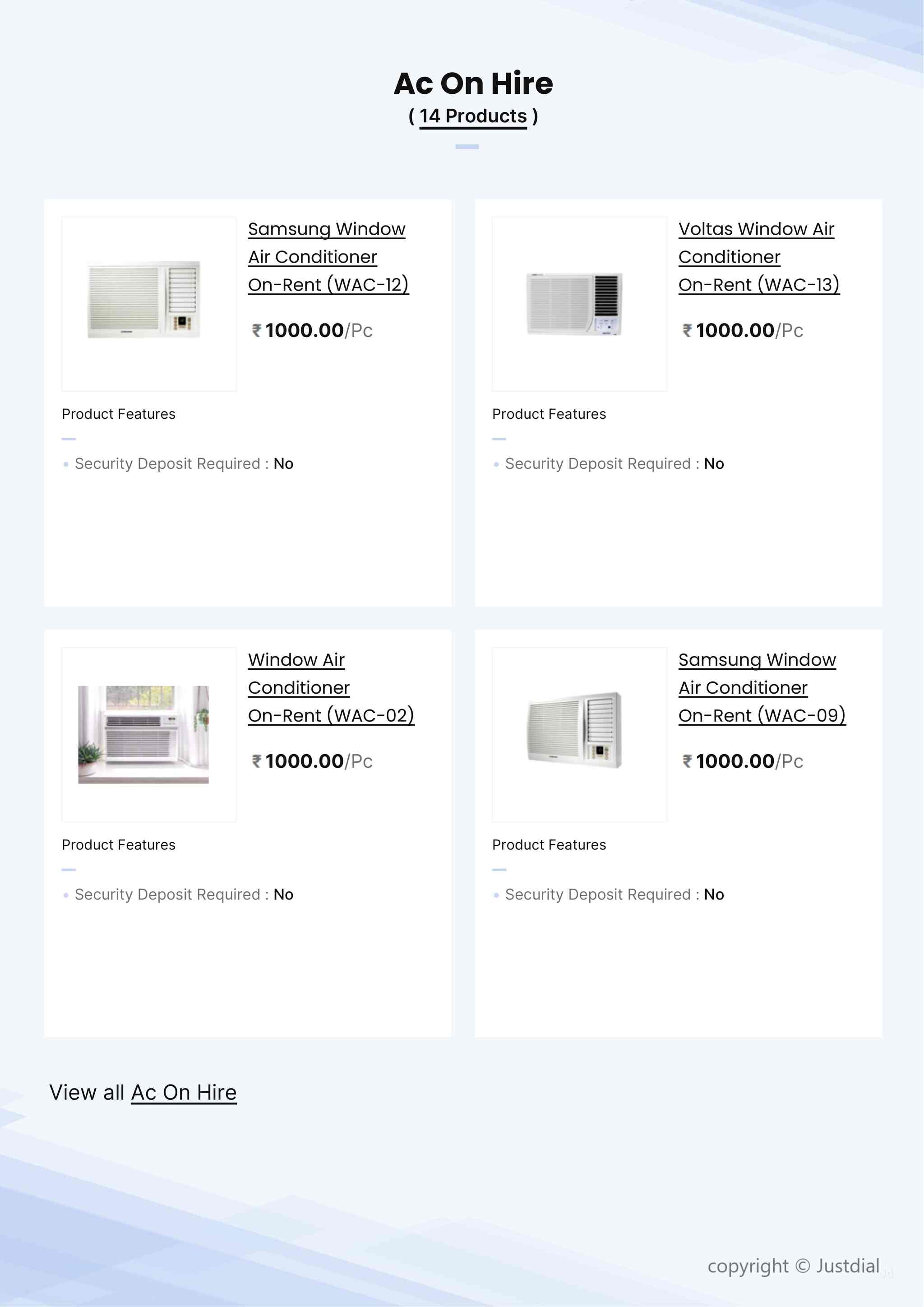 BLUE STAR 3HW24JBX Split AC (2 Ton, 3 Star (2018) Rating, White 