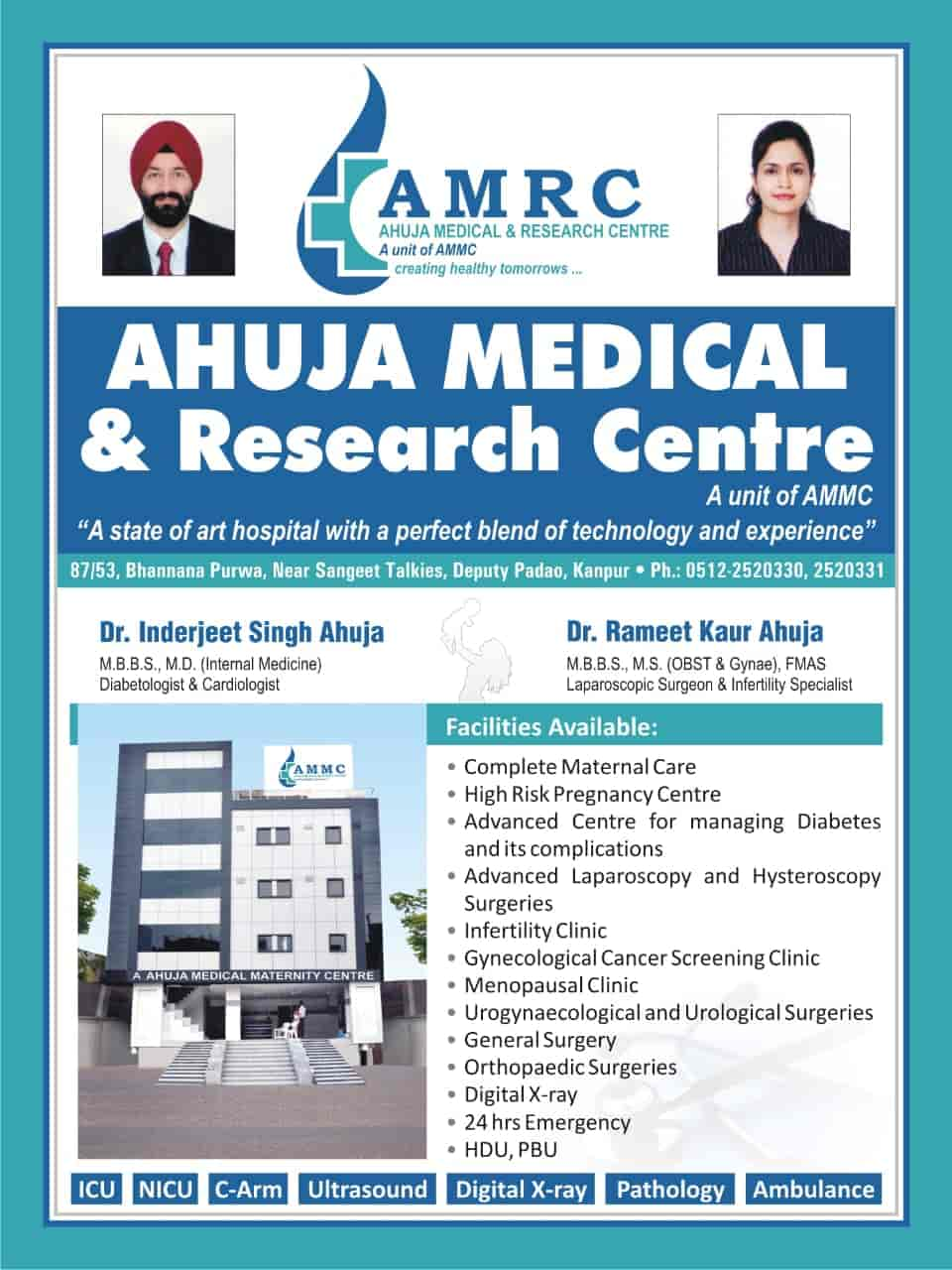 Ahuja Medical Maternity Centre in Near Sangeet Talkies,Kanpur - Best ...