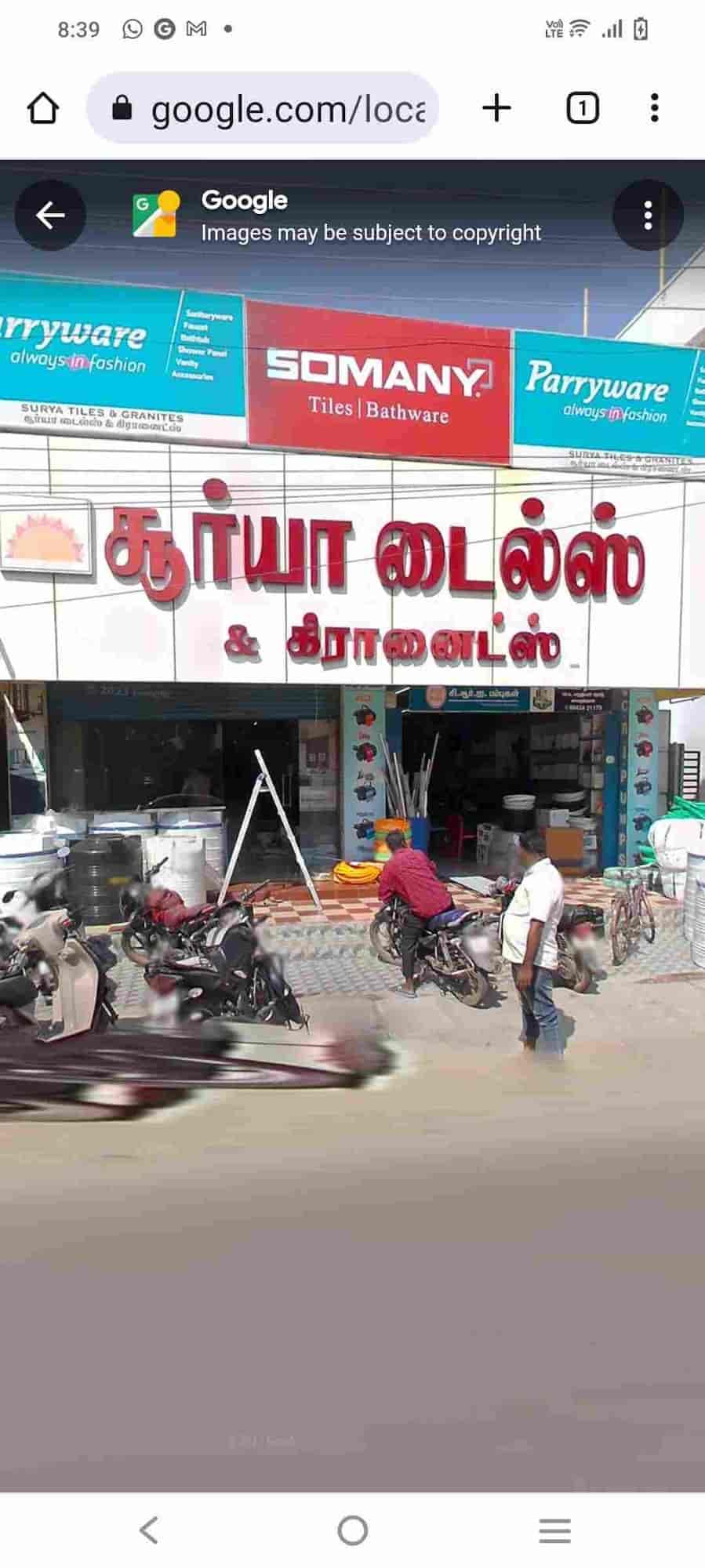 SURYA TILES & GRANITES in Pk Salai,Karaikal Best Ceramic Tile Dealers in Karaikal Justdial