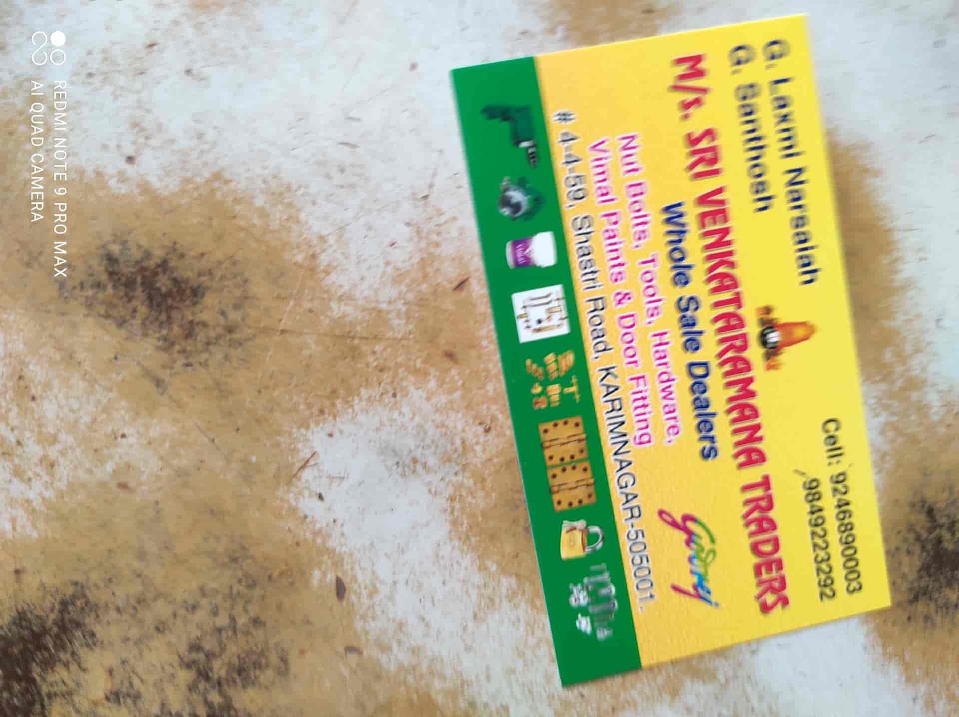 Top Hardware Wholesalers in Karimnagar हार्डवेयर व्होलेसलेर्स