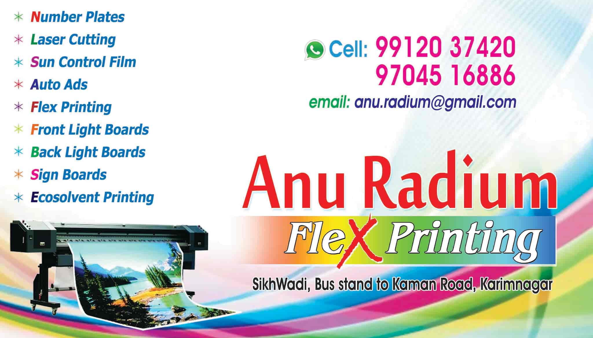 radium printing near me