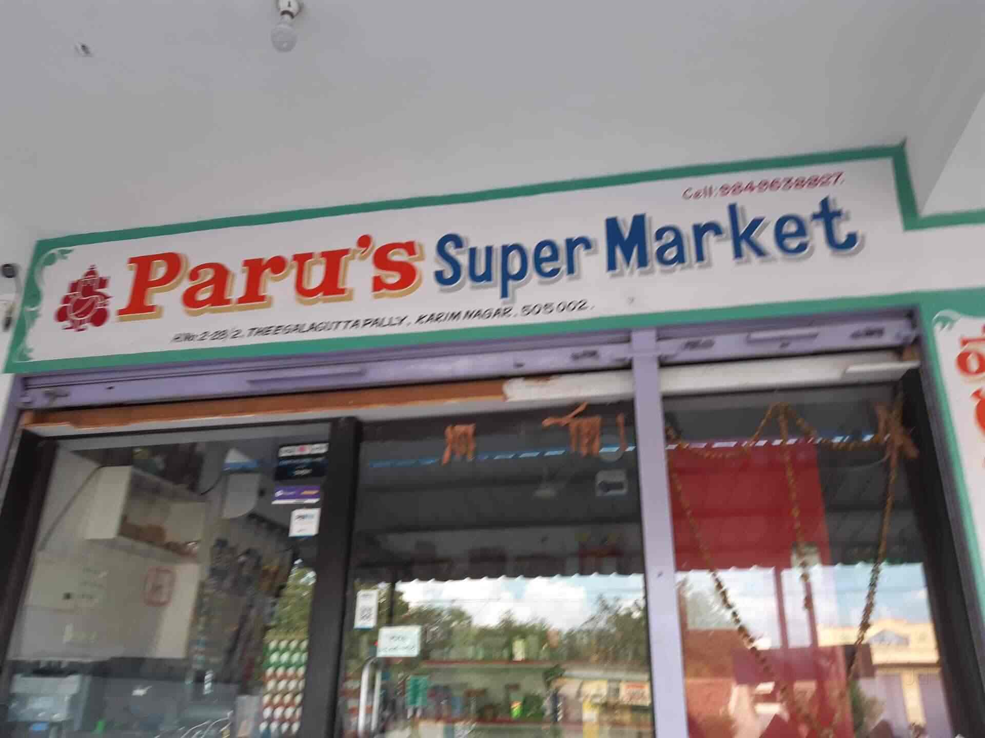 Paru's Super Market in karimnagar,Karimnagar Best Supermarkets Home Delivery in Karimnagar
