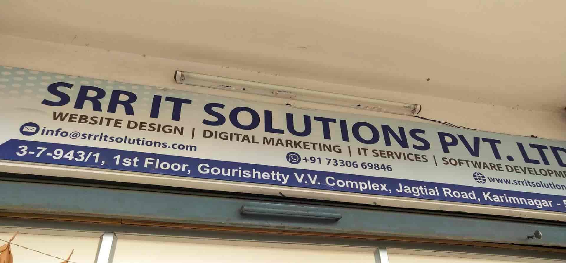 Catalogue Srr It Solutions Pvt Ltd in Jagithyala Road , Karimnagar