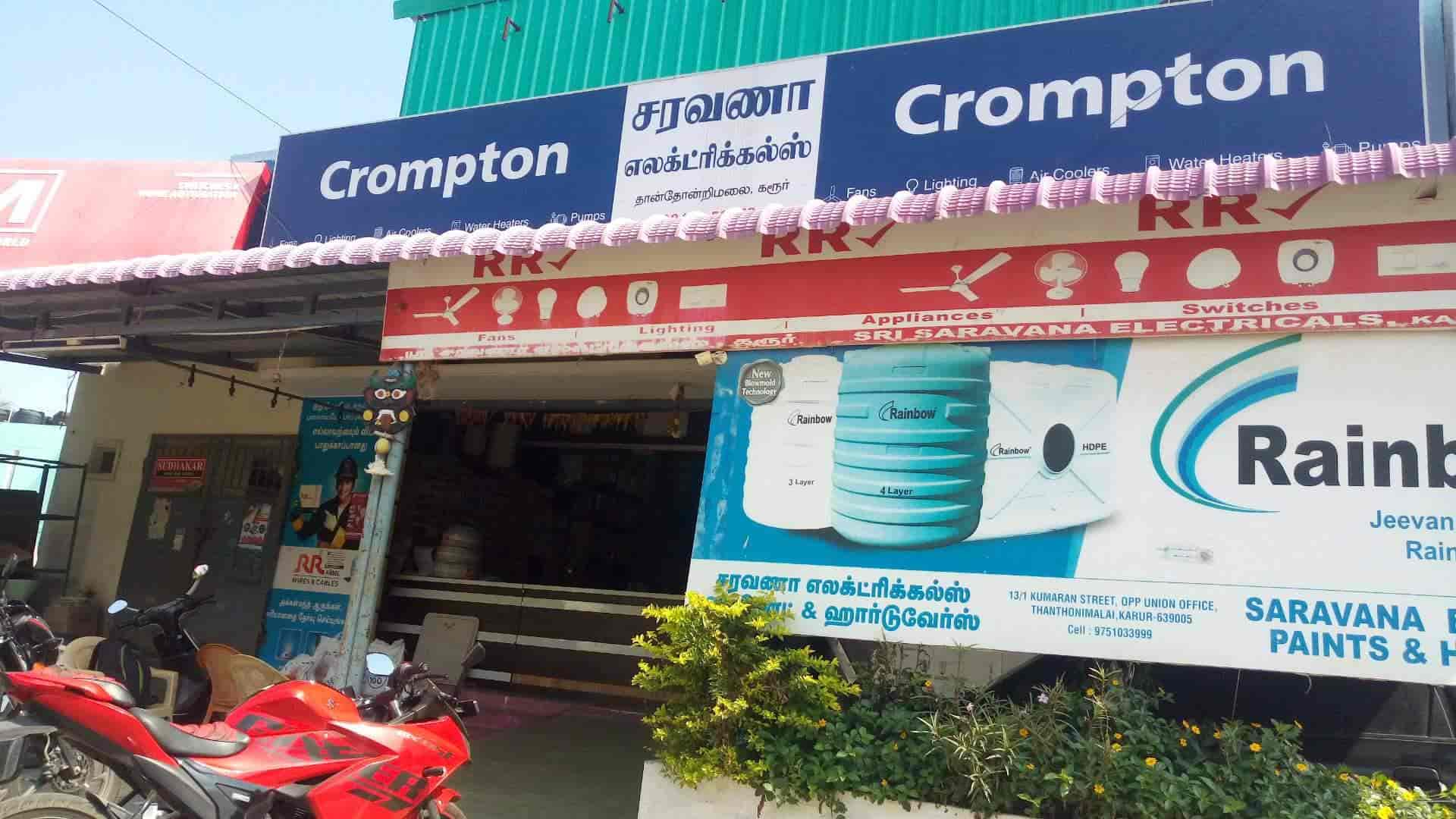 Top Electrical Shops in Thanthonimalai Best Electrical Items near me