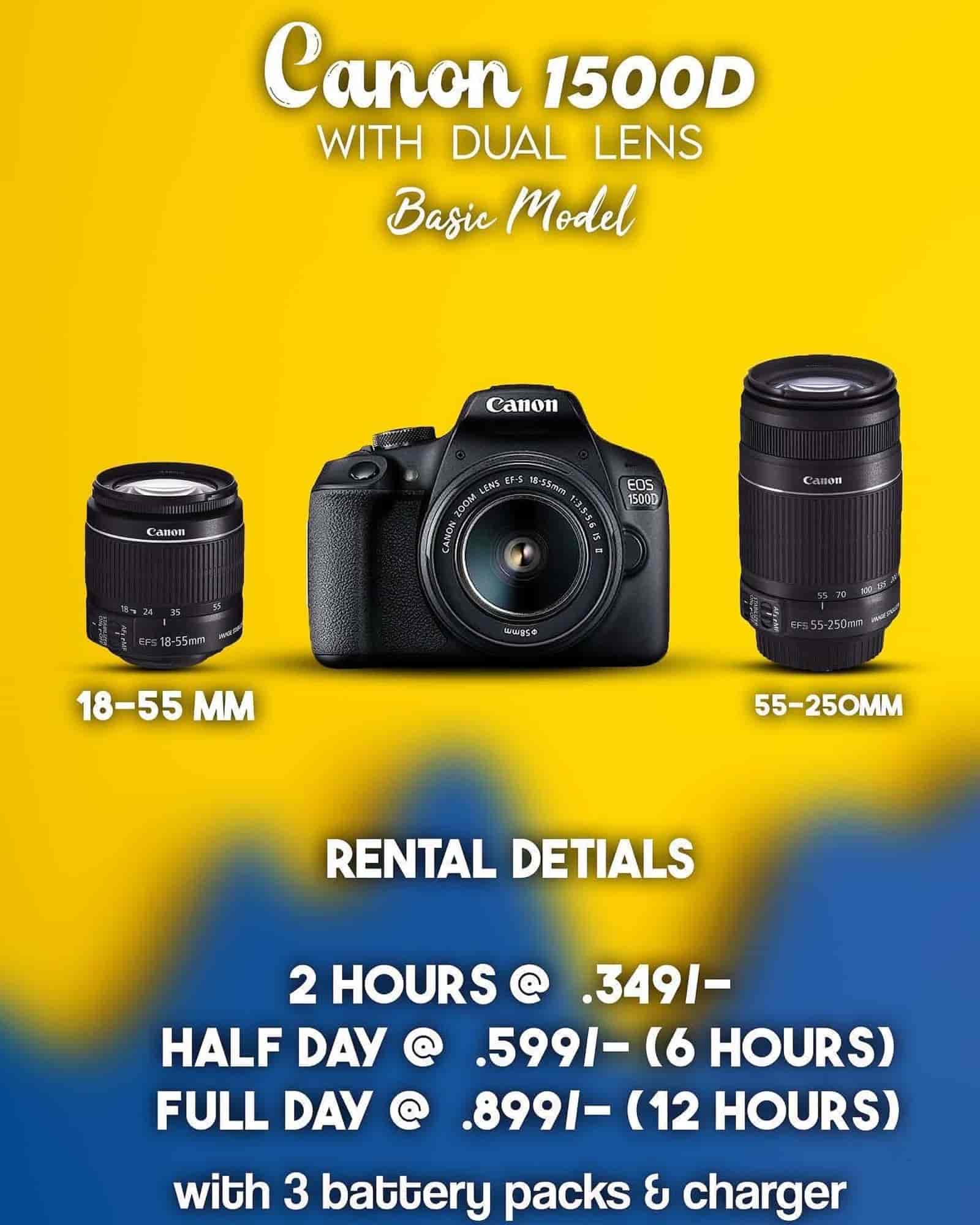 Canon Eos 1500d Canon Camera Rental Lens Canon Camera 1500d Price
