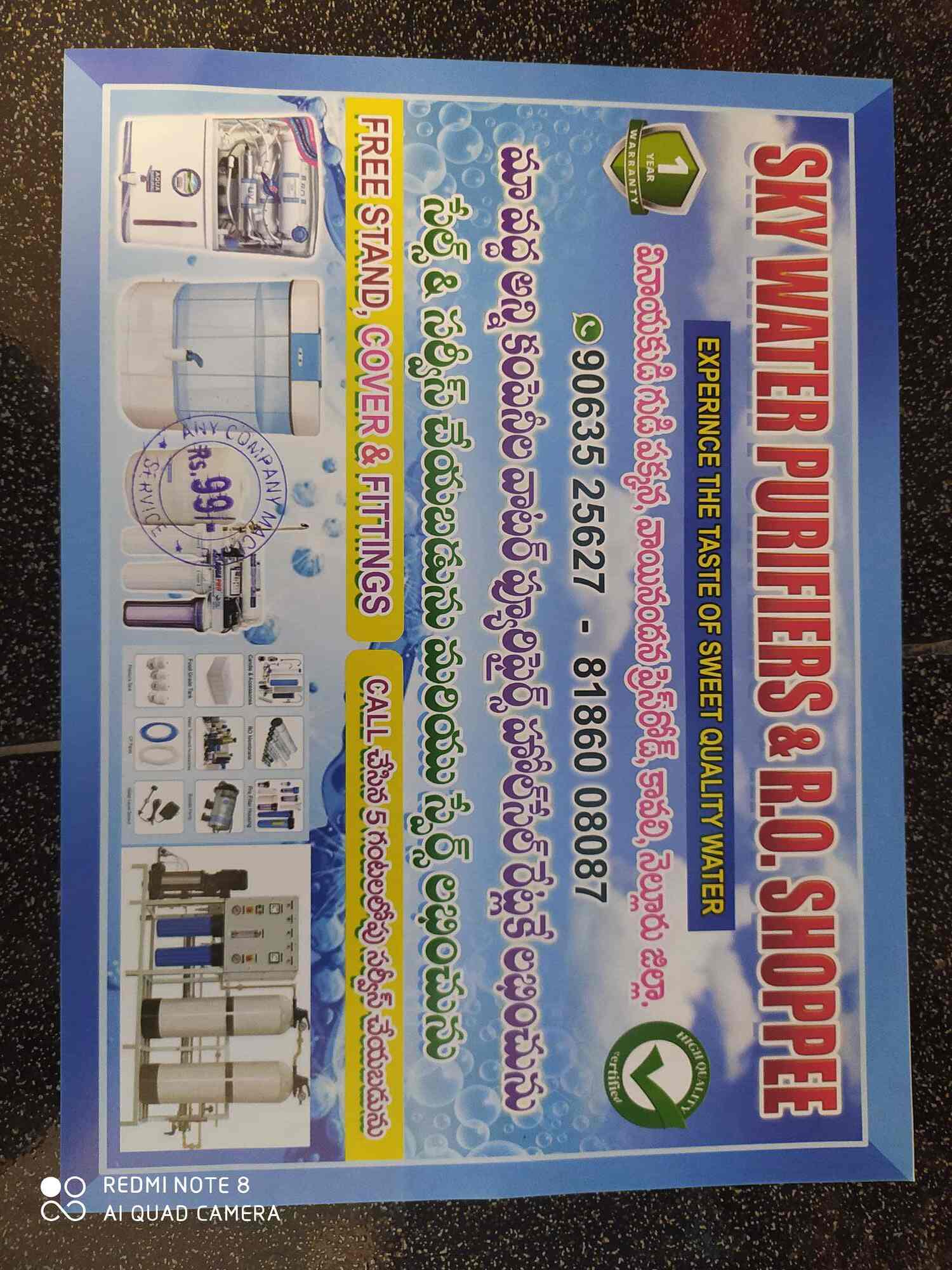 Top RO water Purifier Repair Services in Kavali Best RO Purifier