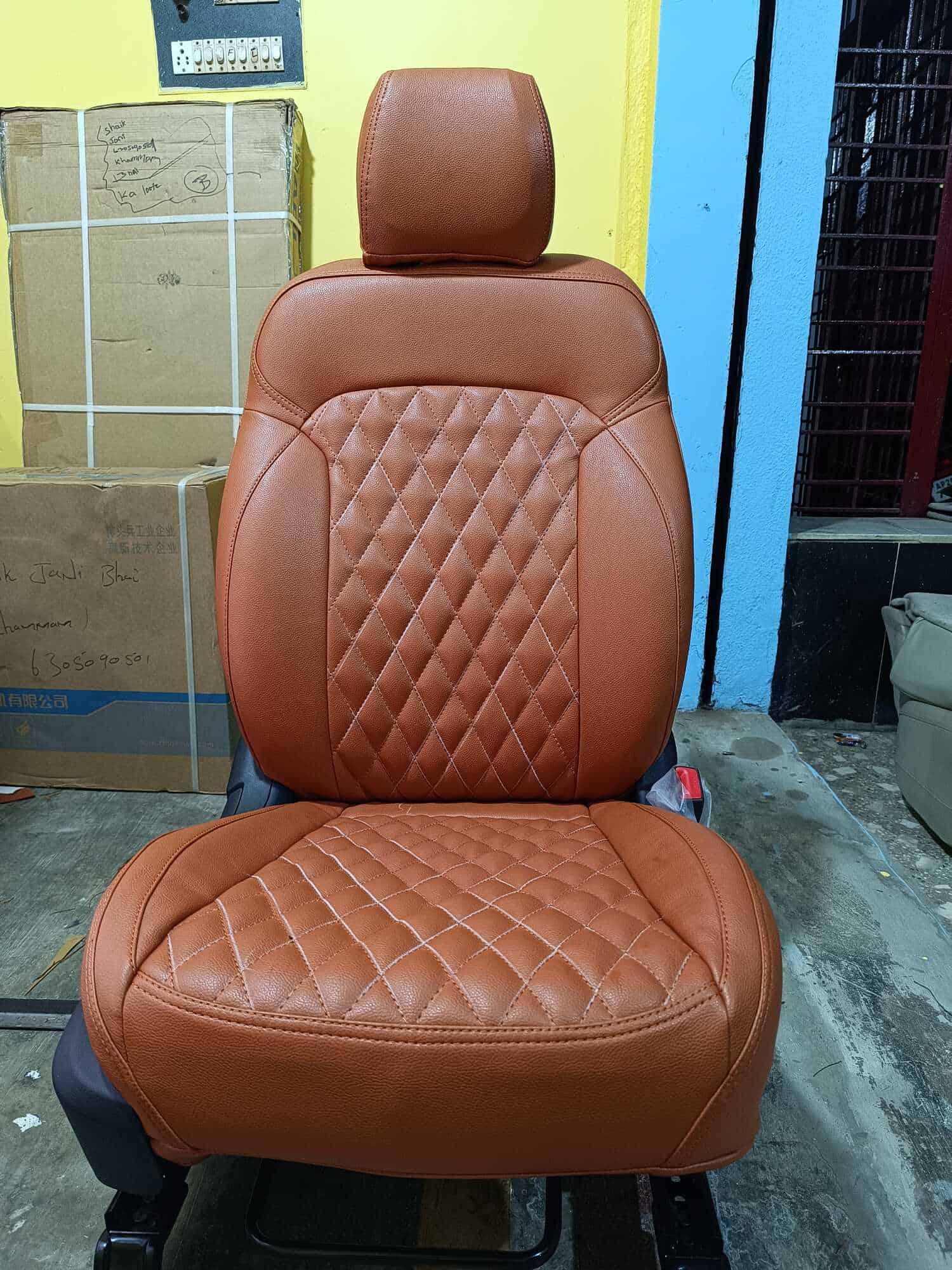 Car seat rexine online