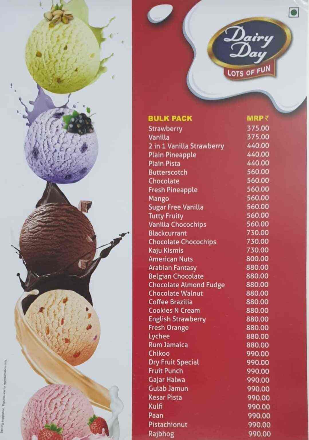 Top Dairy Day Ice Cream Distributors in Rajahmundry आइस क्रीम