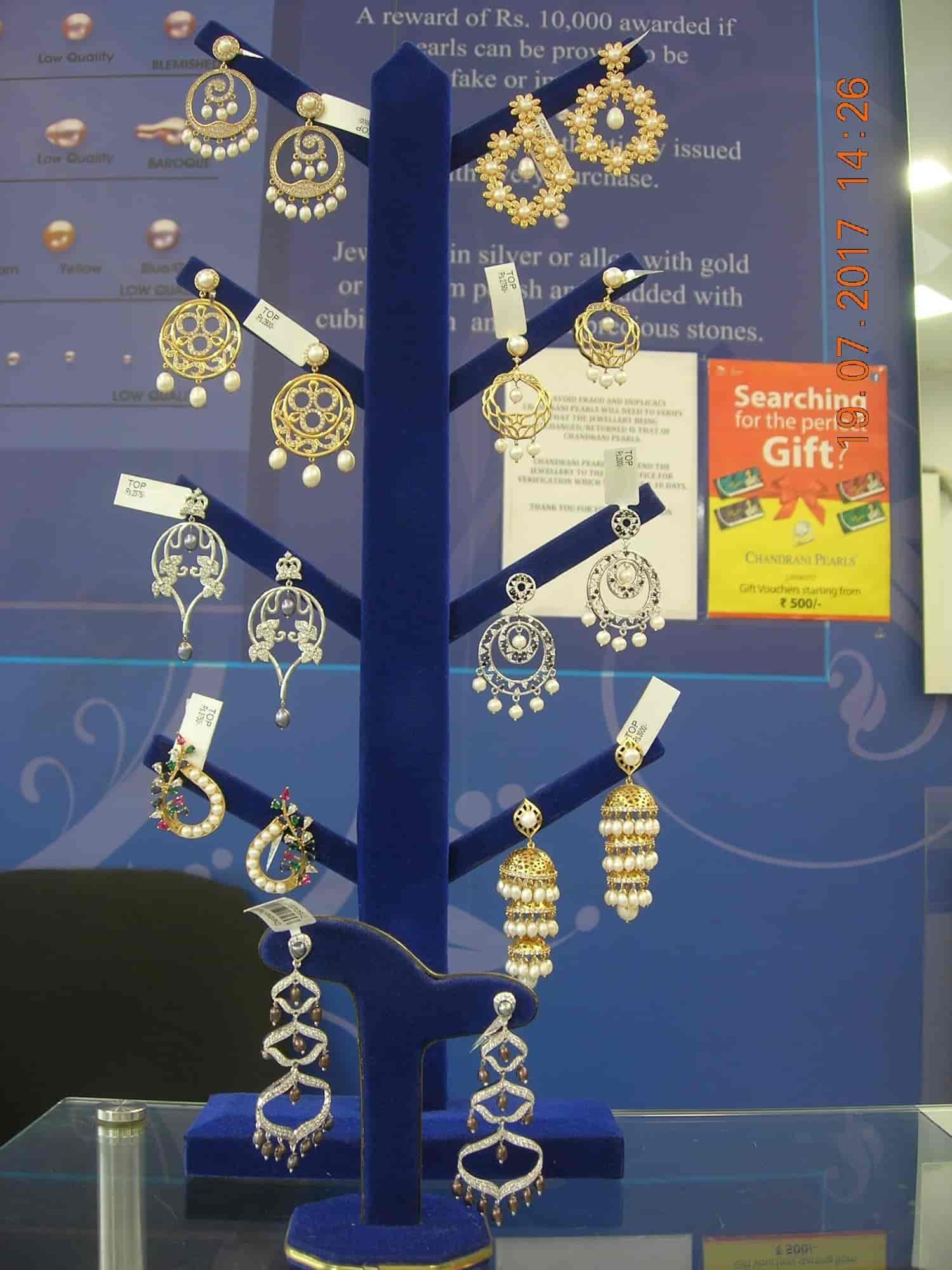 Top Chandrani Pearls Jewellery Showrooms in Beehive Garden Best