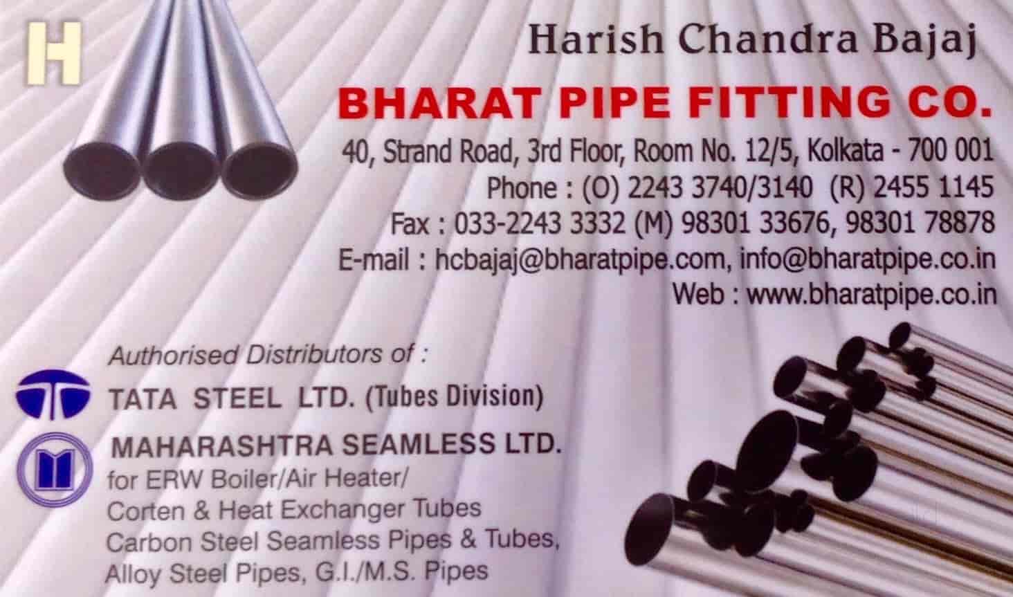 Catalogue Bharat Pipe Fitting Co in Kolkata GPO , Kolkata Justdial