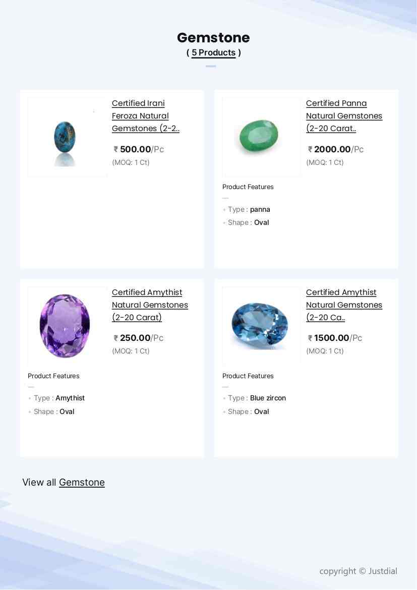 In The Gems Price List Precious Stones Price List Gemstone Price