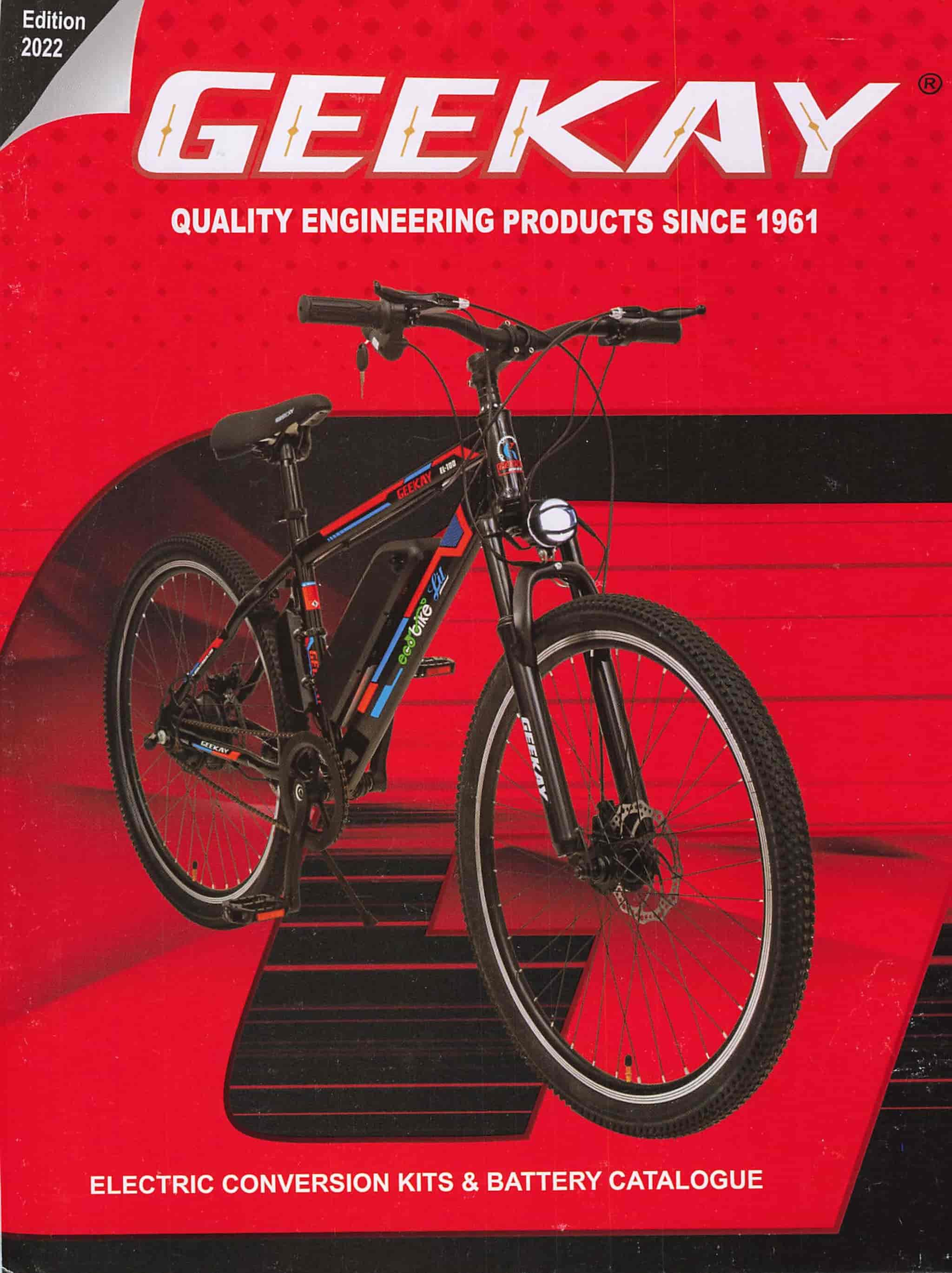 Electric Bike Geekay Hashtag Steel Mountain Bike GEEKAY Hashtag 26