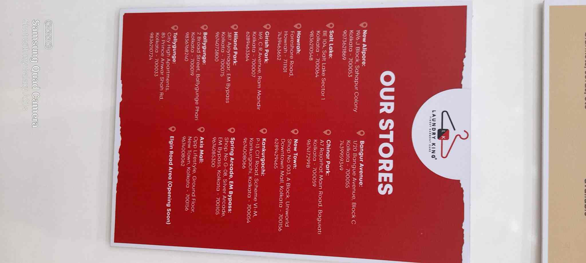 Laundry King in Kankurgachi,Kolkata Best Laundry Services in Kolkata