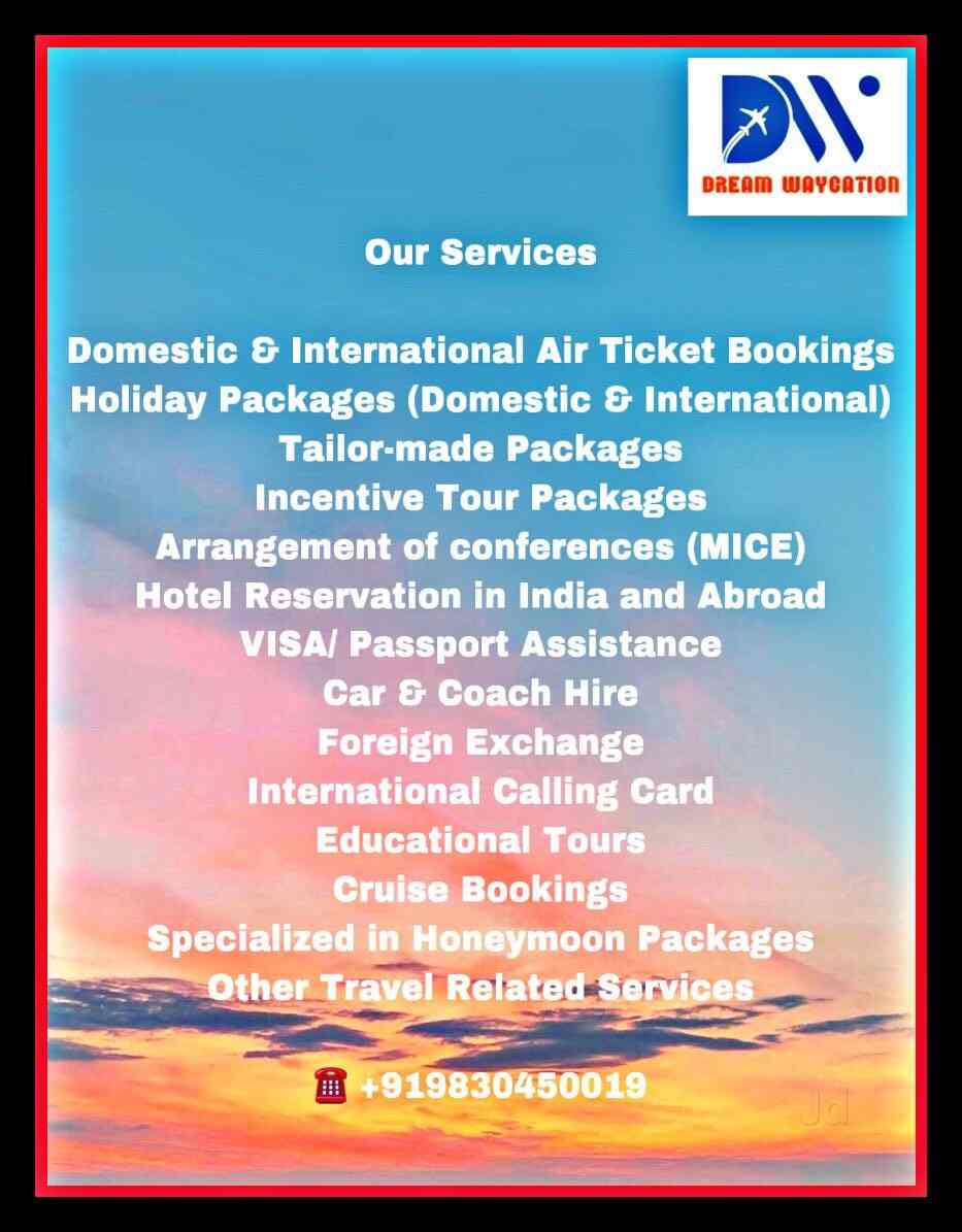 Dream Waycation in New Alipore,Kolkata Best Travel Agents in Kolkata