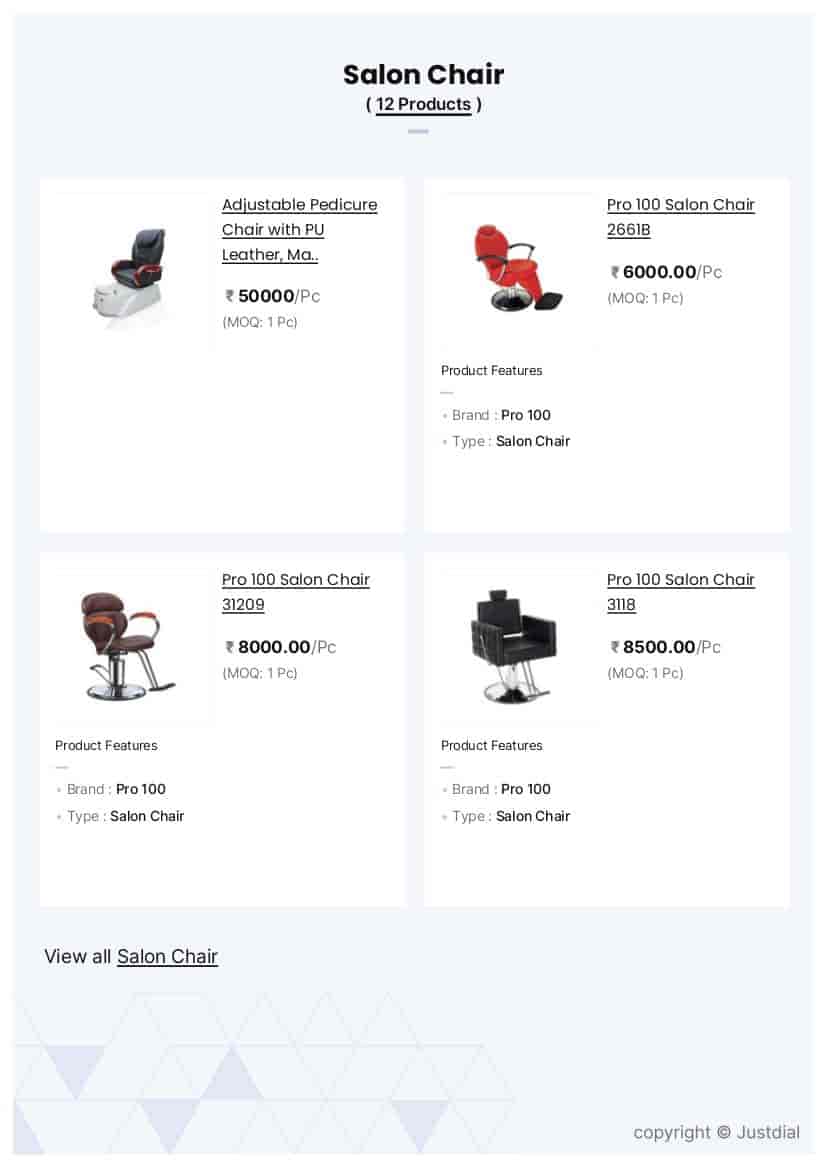 Kolkata Beauty Parlour All Machine Price Salon Accessories Salon - Main Image
