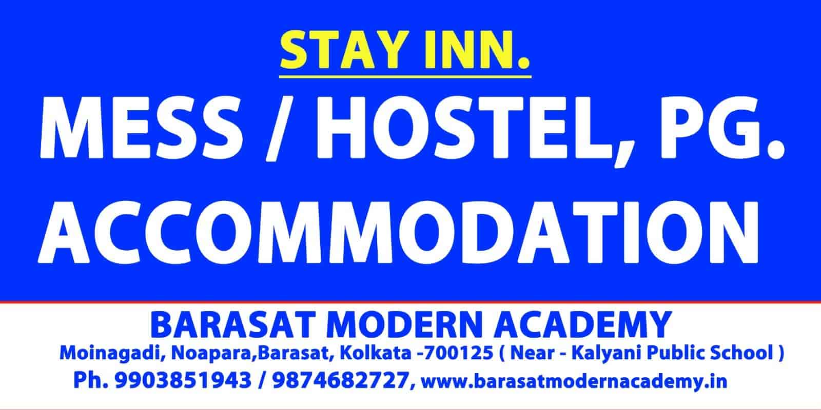 Book Barasat Modern Paying Guest in Noapara,Kolkata Best