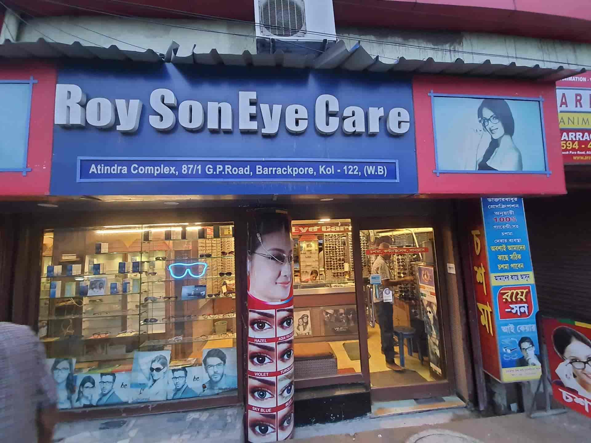 Roy Son Eye Care in Barrackpore,Kolkata Best Optical Frame Dealers in