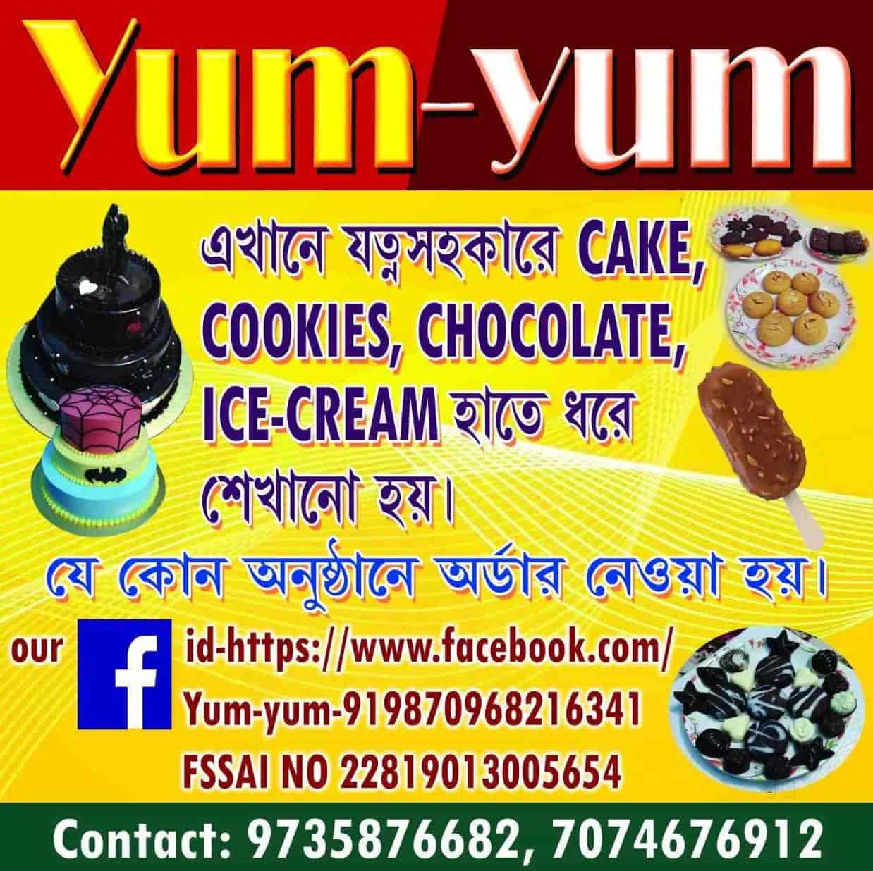 YumYum Baking Queen in Dum Dum,Kolkata Best Cookery Classes in