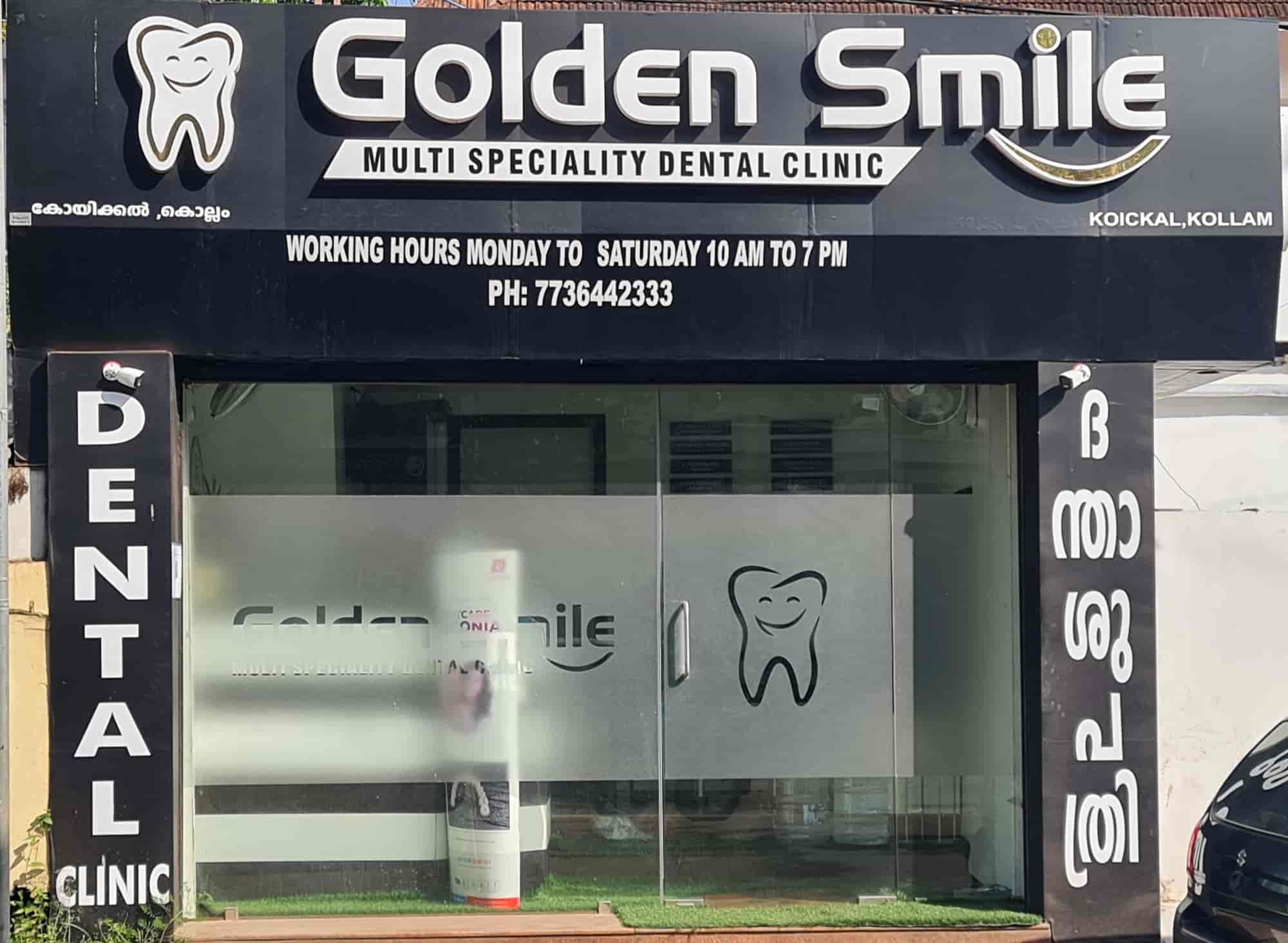 Golden Smile Multi Speciality Dental Clinic in Koikkal,Kollam Best