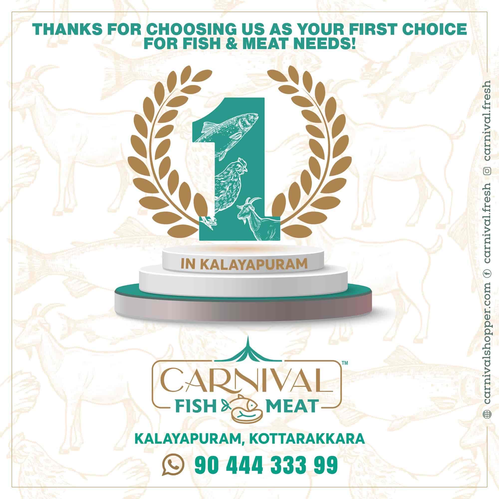 Carnival Fish & Meat in Perungalam,Kollam Best Grocery Stores in