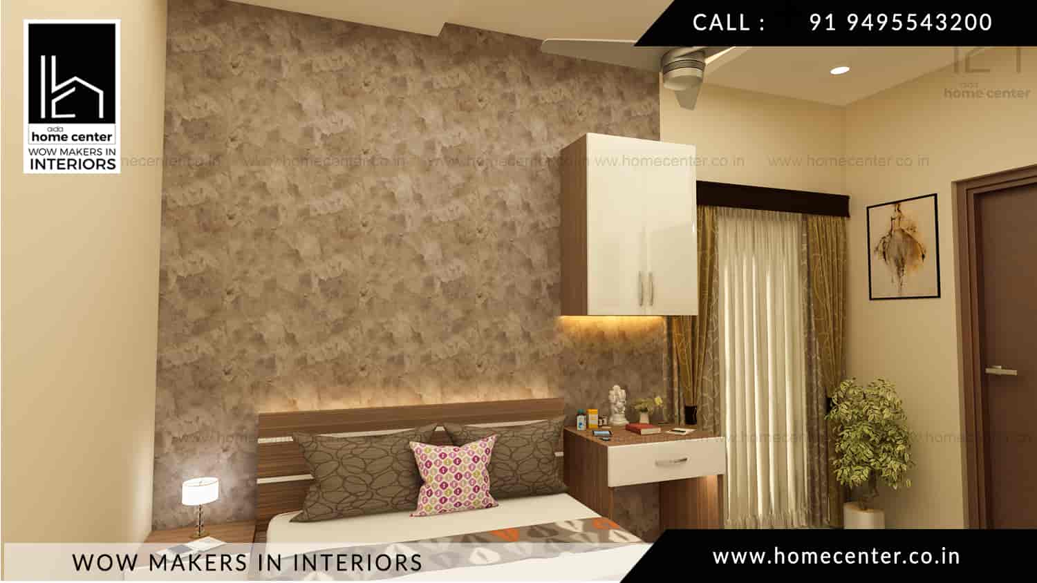 Home Center Modular Kitchens And Interiors in Muttambalam,Kottayam