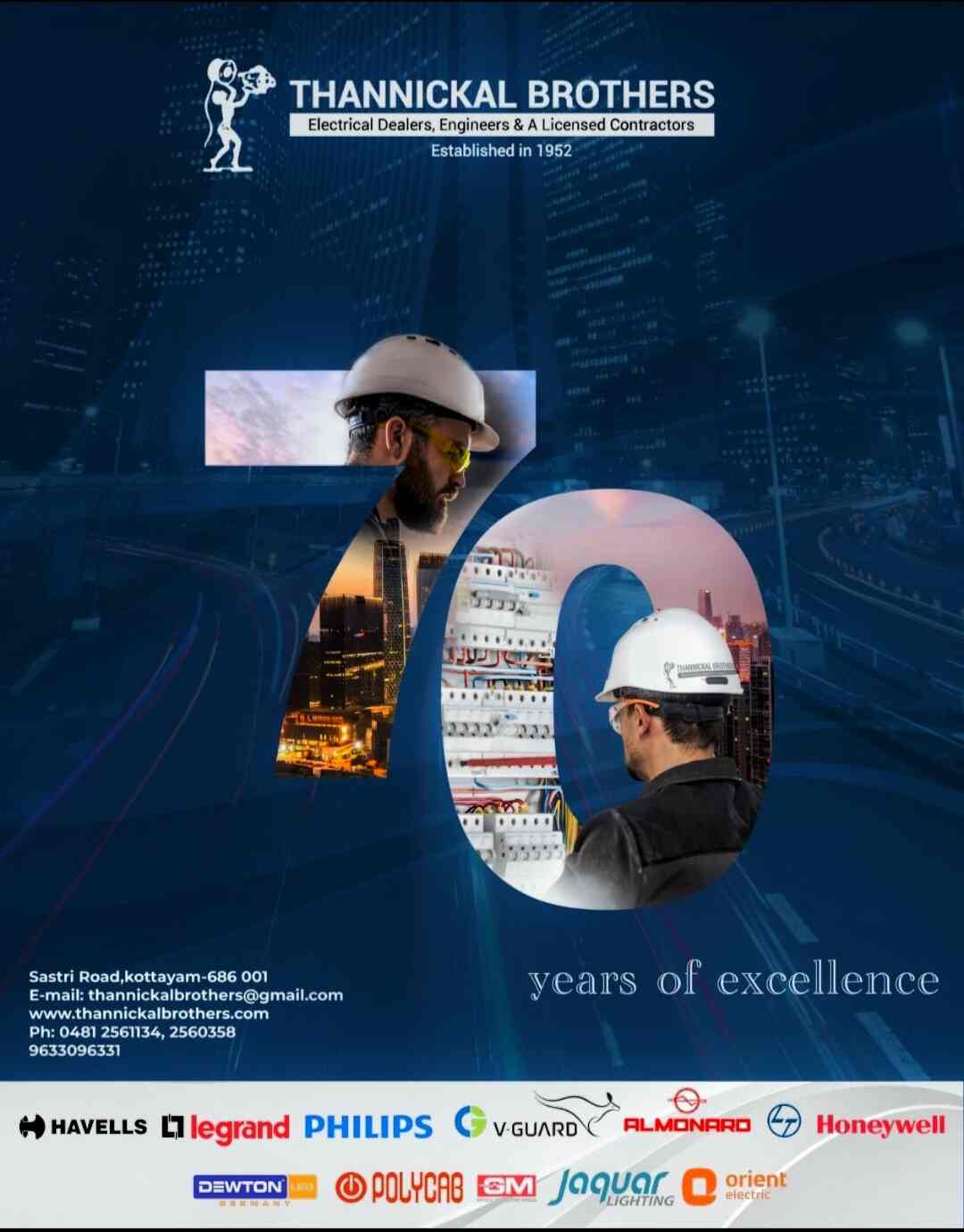 Thannickal Brothers in Kottayam Ho,Kottayam Best Electrical Shops in