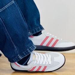 adidas gazelle silver green womens Adidas x Extra Butter Samba Shoes