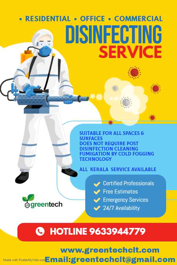 Top Fumigation Pest Control Services in Kannur Best Fogging Pest Control Services near me