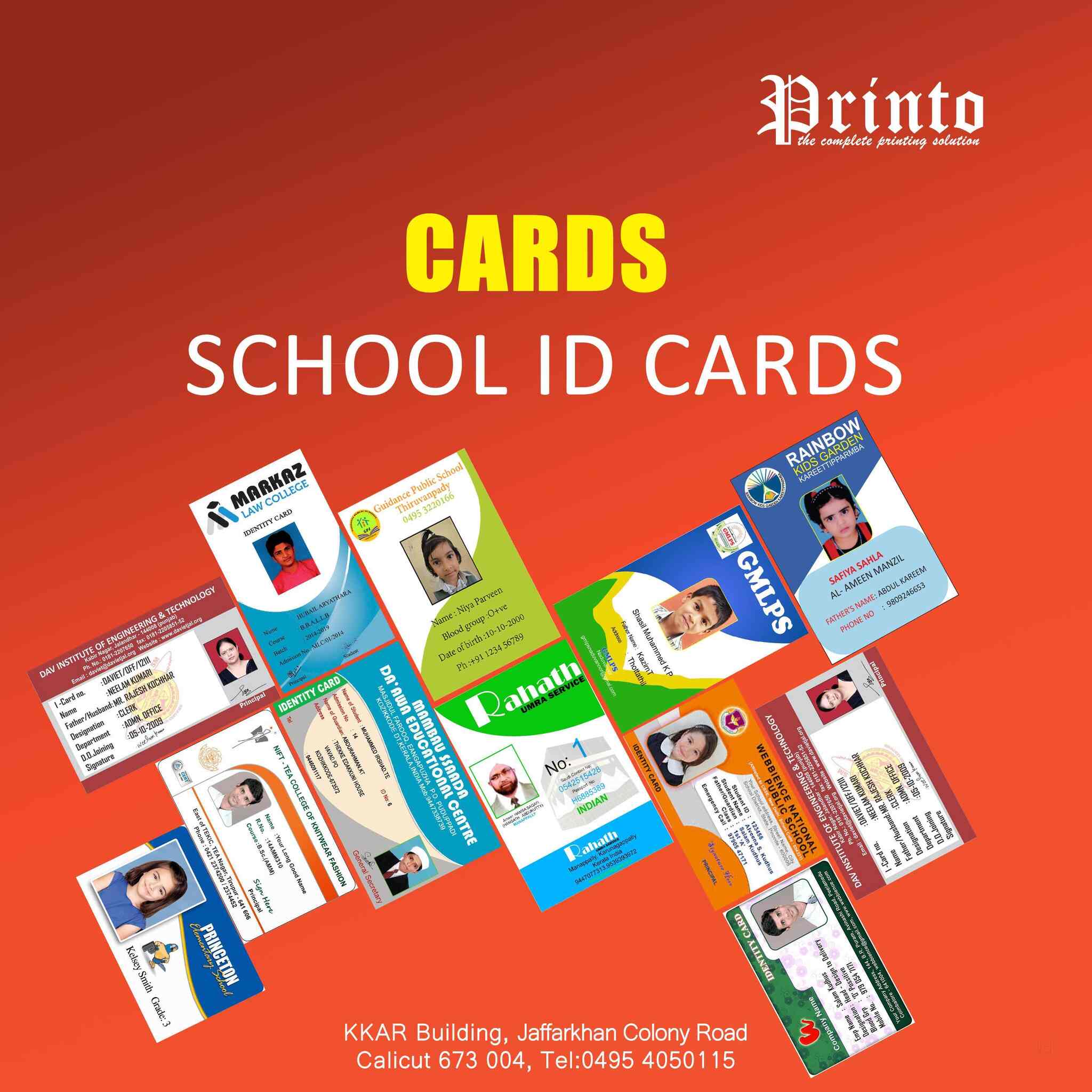 printo id cards
