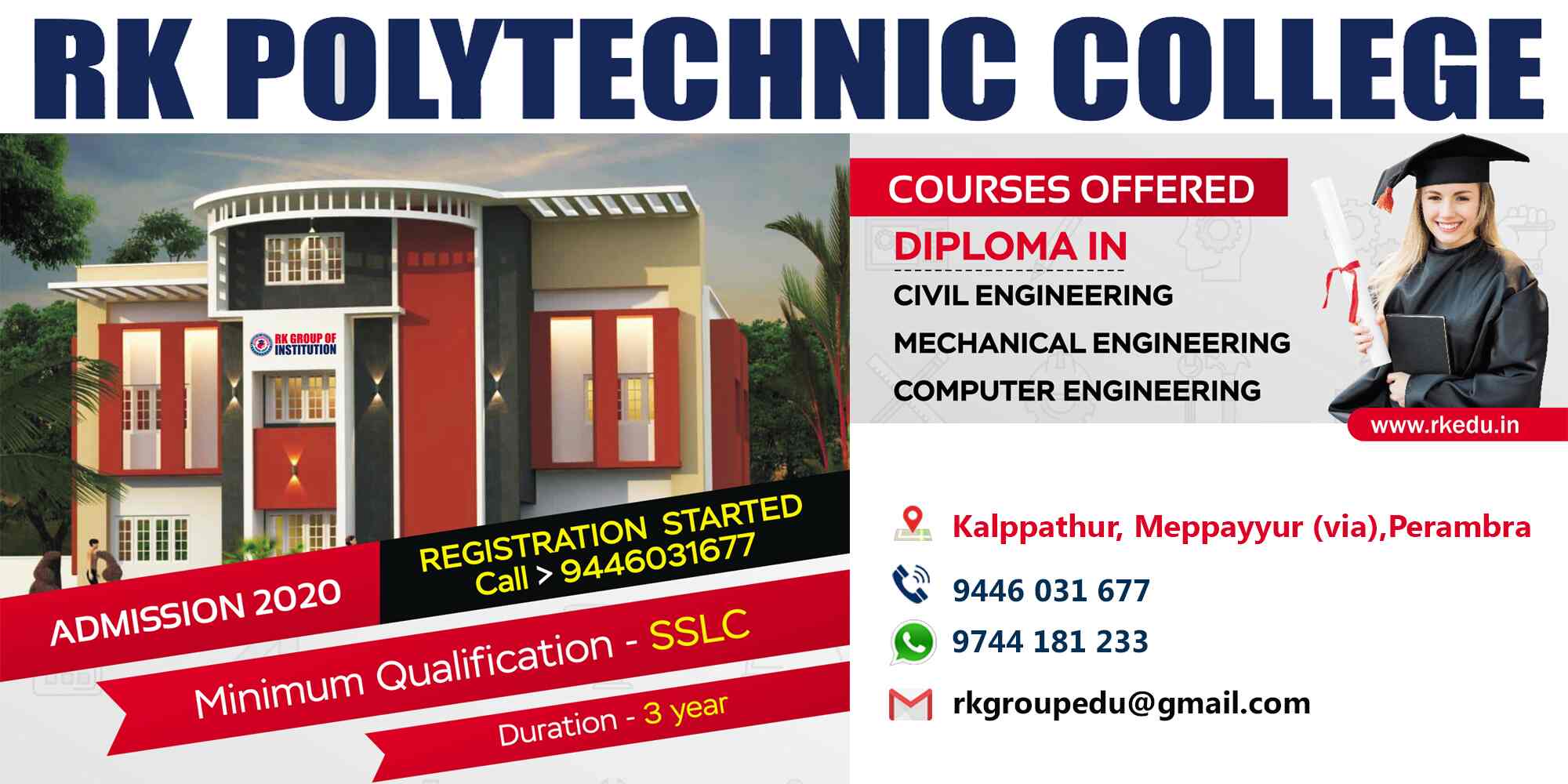 Rk Industrial Polytechnic in Vadakara Bazar,Kozhikode Best