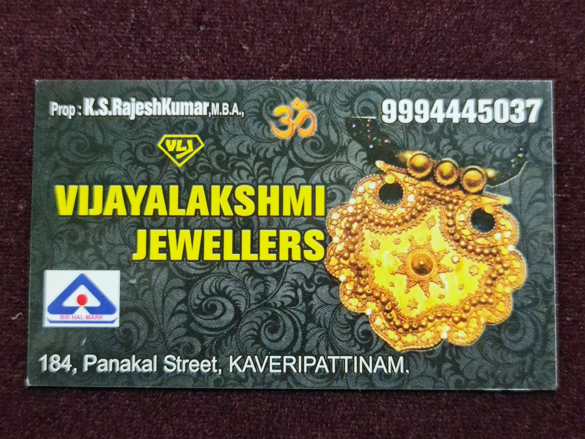 Vijaya lakshmi jewellers sales