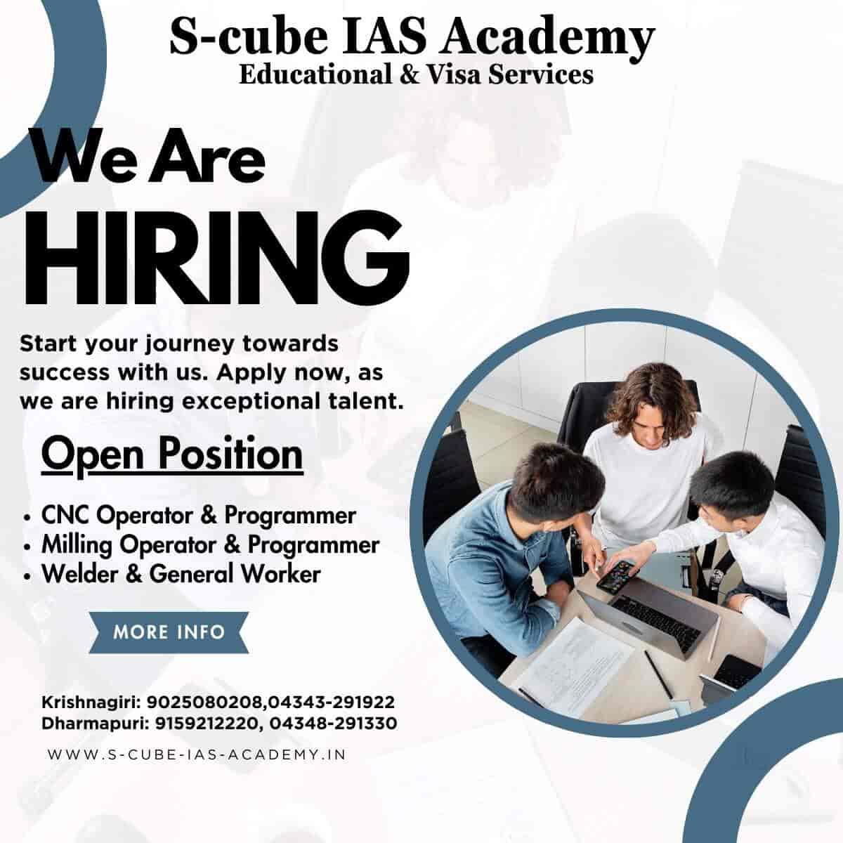 S Cube Ias Academy in Krishnagiri Courts,Krishnagiri - Best Language ...
