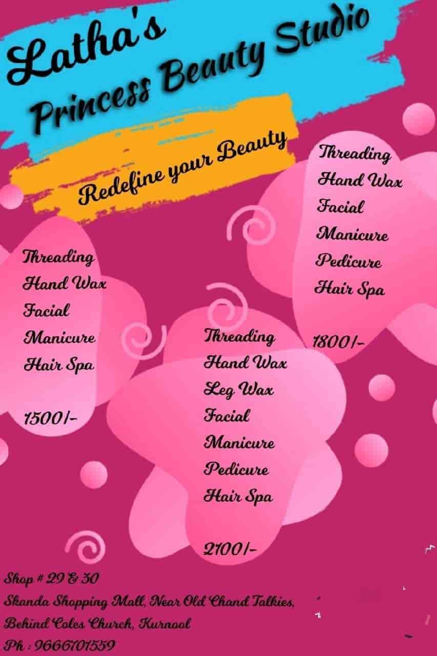 Princess Beauty Parlour in Old Town,Kurnool Best Beauty Parlours For