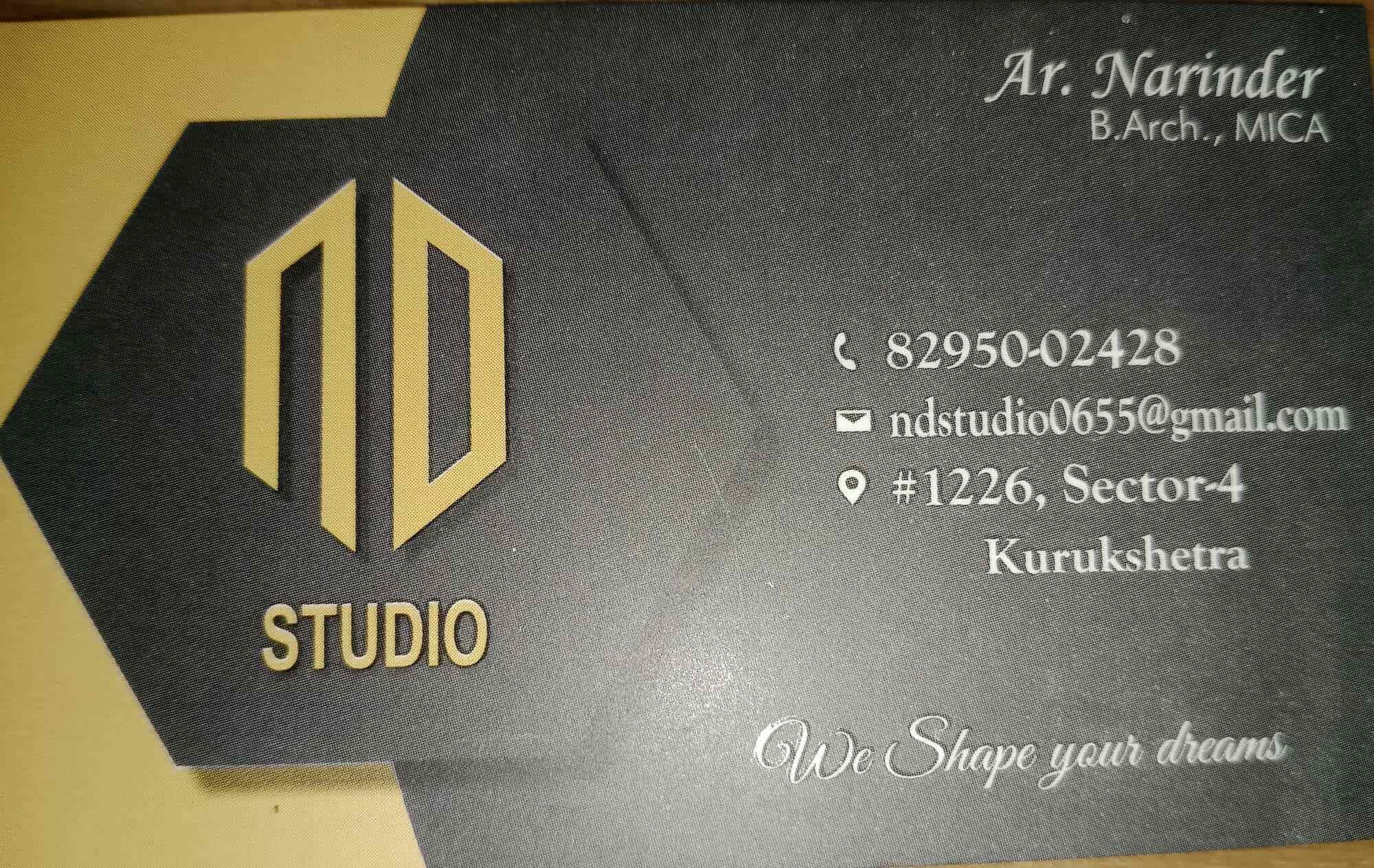 NARINDER DESIGN STUDIO in Kurukshetra City,Kurukshetra Best