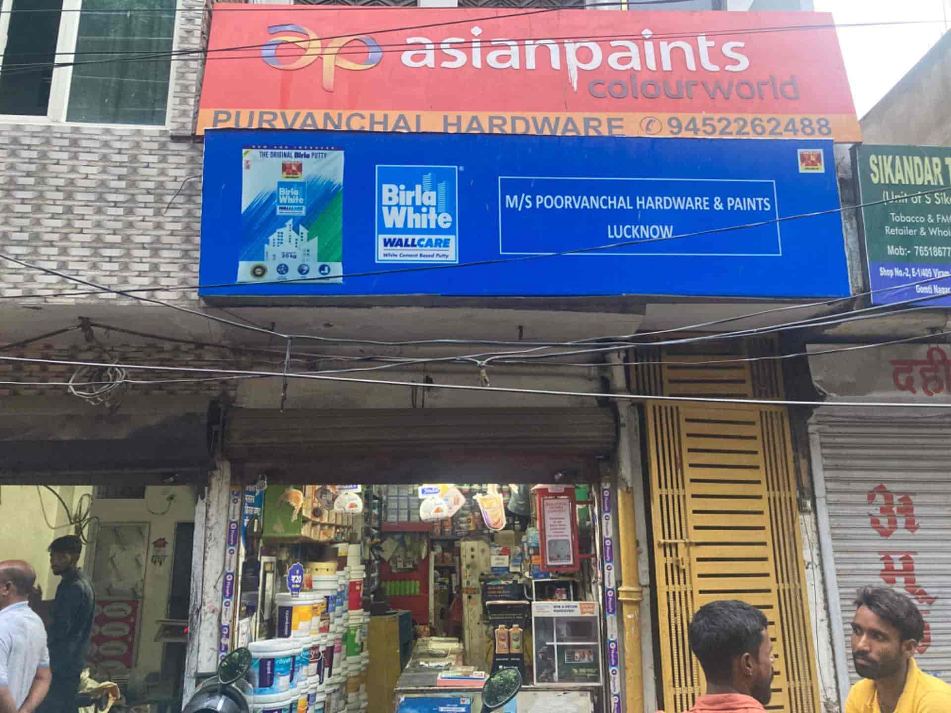 Purvanchal Hardware & Paints. in Gomti Nagar,Lucknow Best Hardware Shops in Lucknow Justdial