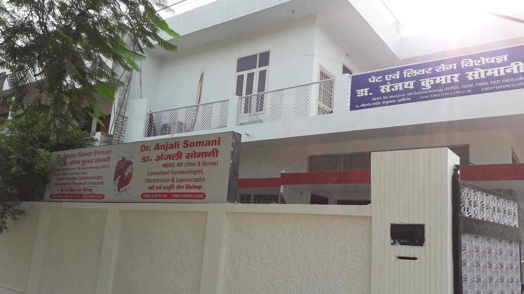 Dr. Sanjay Kumar Somani (Somani Gastro Liver And Endoscopy Center) in Chandganj Garden,Lucknow