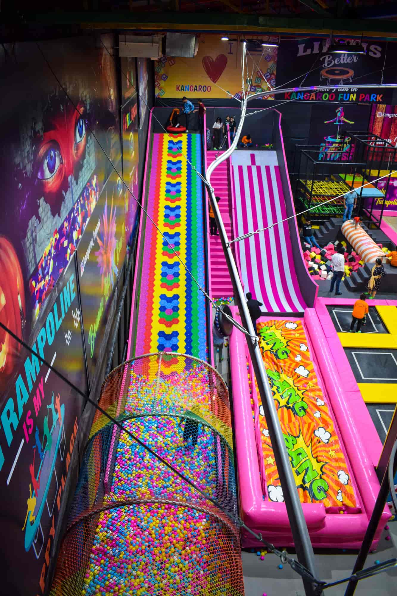 Kangaroo Trampoline Park And Adventures in Transport Nagar,Lucknow