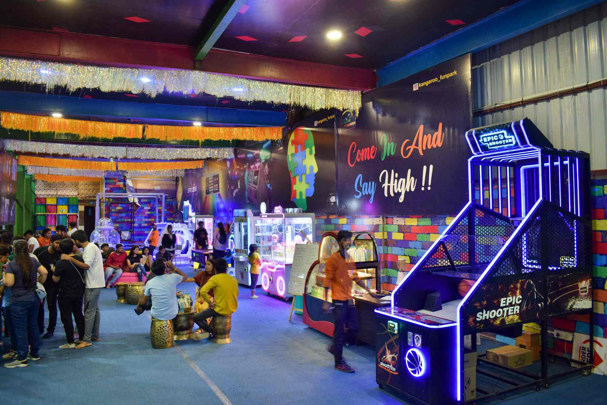 Kangaroo Trampoline Park And Adventures in Transport Nagar,Lucknow